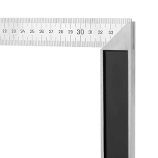 Deli Acél szögvonalzó Deli Tools EDL302350, 350mm derékszög mérőműszer