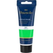 Deli Finenolo 521 Green Akrilfesték 75ml - Világoszöld (6941798407340) akrilfesték