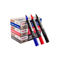 Deli kerek hegyű fekete alkoholos filc filctoll, marker