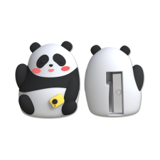 Deli Panda egylyukú fekete-fehér hegyező (DEH572) hegyező