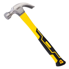 Deli Tools cipészkalapács 0.5 kg sárga (EDL5002) (EDL5002) kalapács