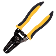 Deli Tools huzalcsupaszító fogó 0.6-2.6 mm fekete / sárga (EDL2607) (EDL2607) fogó