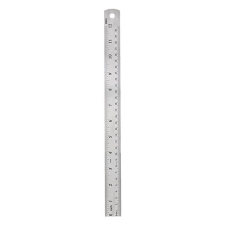 Deli Vonalzó DELI fém 30 cm vonalzó