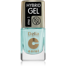 Delia Cosmetics Coral Hybrid Gel géles körömlakk UV/LED lámpa használata nélkül árnyalat 114 11 ml körömlakk