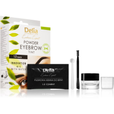Delia Cosmetics Eyebrow Expert tonizáló szemöldökfesték árnyalat 1.0 Black 4 g szemöldökceruza