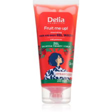 Delia Cosmetics FRUIT ME UP! tisztító gél arcra és testre STRAWBERRY 200 ml tusfürdők