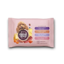 Delickcious alutasak MIX kutyaeledel válogatás 2x80g, 2x85g kutyaeledel