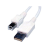 delight 20121 USB 2.0 A - USB 2.0 B (apa - apa) kábel 1.8m - Fehér (20121)