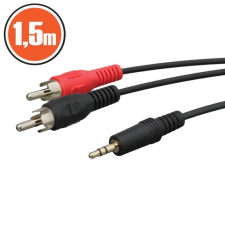 delight 3,5 jack/2RCA audio kábel 1,5m (20122) kábel és adapter