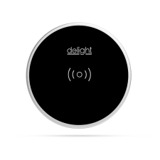 delight 55163BK Bútorba építhető Vezeték nélküli töltő - Fekete (10W) (55163BK) mobiltelefon kellék