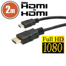 delight - HDMI M - mini HDMI M 2m kábel és adapter