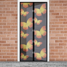 delight Mágneses szúnyogháló függöny ajtóra (100 x 210 cm, pillangós) szúnyogháló