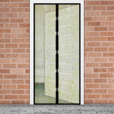 delight Mágneses szúnyogháló függöny ajtóra (100 x 210 cm, Virág mintás) szúnyogháló