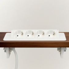 delight Rejtett elosztó - 4-es - Felnyíló kivitel - fehér villanyszerelés