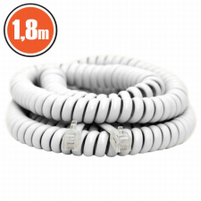 delight Telefonkézibeszélő kábel 1,8m White kábel és adapter