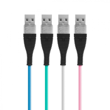 delight USB Type-C adatkábel szilikon bevonat 1m (több szín) kábel és adapter