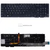 Dell Alienware M17 R1, Alienware M15 2019, Alienware M17 R2, Alienware M17 R3 gyári billentyűzet (US kiosztás, háttérvilágítással)