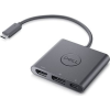 Dell DBQAUANBC070 dokkoló állomás és port replikátor Vezetékes USB 3.2 Gen 2 (3.1 Gen 2) Type-C Fekete (470-AEGY)