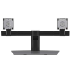 Dell Dual Monitor Stand asztali TV konzol 68,6 cm (27") Alumínium, Fekete