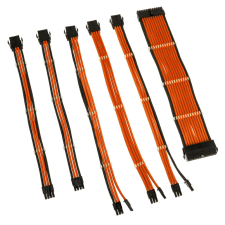 Dell Kábel modding kolink core adept hosszabbító szett narancs coreadept-ek-orn kábel és adapter