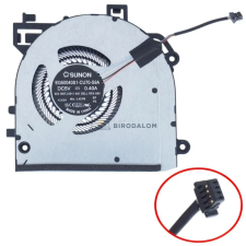 Dell Latitude 5340 2-in-1 gyári CPU hűtőventilátor (4 pin) laptop alkatrész