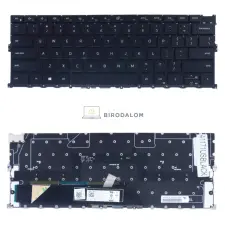 Dell XPS 13 9300 gyári billentyűzet (US kiosztás, háttérvilágítással, fekete, keret nélkül) laptop alkatrész