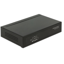 DELOCK 10/100 Ethernet switch PoE+ 4+1 portos egyéb hálózati eszköz