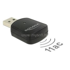 DELOCK 12502 Vezeték nélküli 867Mbps+300Mbps mini USB 3.0 adapter (DL12502) egyéb hálózati eszköz