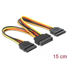 DELOCK 1xSATA apa > 2xSATA anya kábel 15 cm (60143) (delock60143) kábel és adapter