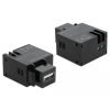 DELOCK 2,1 A-s, fekete, A-típusú USB töltő portos Keystone modul