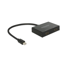 DELOCK 2 portos HDMI splitter (87696) kábel és adapter