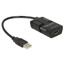 DELOCK 62588 USB kábel 0,15 M USB A Fekete kábel és adapter