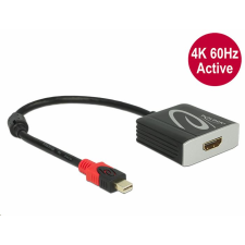 DELOCK 62735 mini DisplayPort apa -> HDMI anya 4K aktív adapter (62735) kábel és adapter