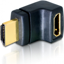 DELOCK 65072 HDMI apa &gt; HDMI anya 90° adapter kábel és adapter