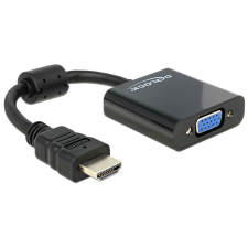 DELOCK 65512 HDMI-A male > VGA female adapter 25cm (65512) kábel és adapter