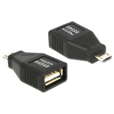 DELOCK 65549 USB Micro B male > USB 2.0 female OTG adapter (65549) kábel és adapter