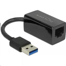 DELOCK 65903 USB 3.0 > Gigabit LAN átalakító, kompakt, fekete (65903) kábel és adapter