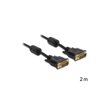 DELOCK 83190 2 méter DVI 24+1 pin apa/apa kábel kábel és adapter