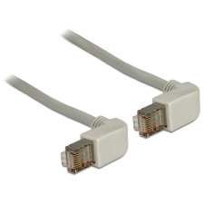 DELOCK 83510 SFTP CAT5e Patch kábel 0.5m Szürke kábel és adapter