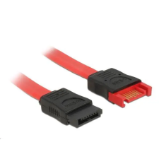 DELOCK 83952 SATA hosszabbító kábel 20cm (piros) (83952) kábel és adapter