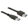DELOCK 85058 USB-A 3.0 apa > USB-A 3.0 anya 5m hosszabbító kábel