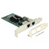 DELOCK 89944 2 port Gigabit LAN-Adapter