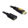 DELOCK - A M/F High Speed HDMI kábel Ethernettel 3m - 83081