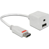 DELOCK ADA Delock 61751 Displayport apa> Displayport + Displayport mini anya adapter (61751)