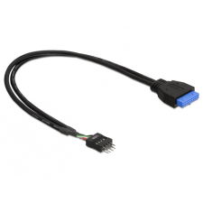 DELOCK ADA Delock 83095 kábel USB 3.0 pin header anya &gt; USB 2.0 pin header apa kábel és adapter