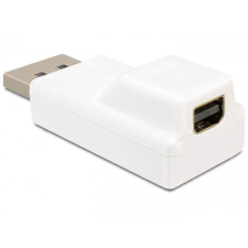 DELOCK Adapter Displayport apa &gt; Displayport mini anya fehér kábel és adapter