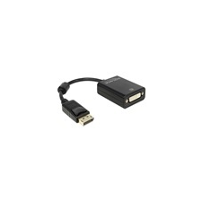 DELOCK adapter DisplayPort (M) - DVI-D (F) (fekete) kábel és adapter