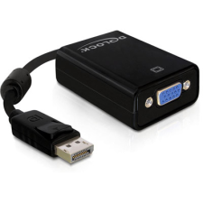 DELOCK Adapter Displayport male VGA 15 pin female asztali számítógép kellék