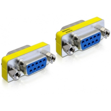 DELOCK Adapter Gender Changer Sub-D9 female / female (65008) kábel és adapter