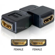 DELOCK adapter HDMI anya &gt; HDMI anya 90  balra (DL65078) kábel és adapter